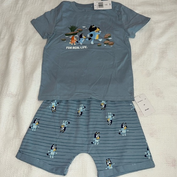 NWT Bluey Short Set - Picture 1 of 4